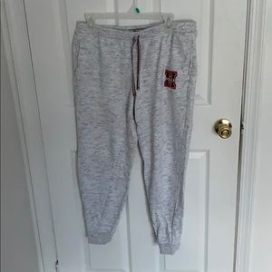 tommy h light grey joggers
